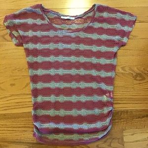 Top Maurices Woven M Med